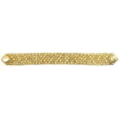 Gold Chainmail Bracelet - Small