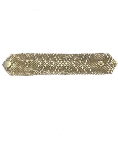 Gold Chainmail Bracelet - Medium