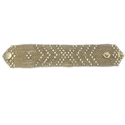Gold Chainmail Bracelet - Medium