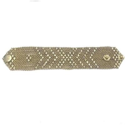 Gold Chainmail Bracelet - Medium