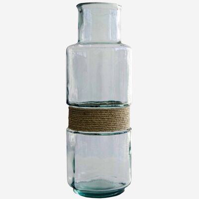 Aba transparent vase 45 with rope