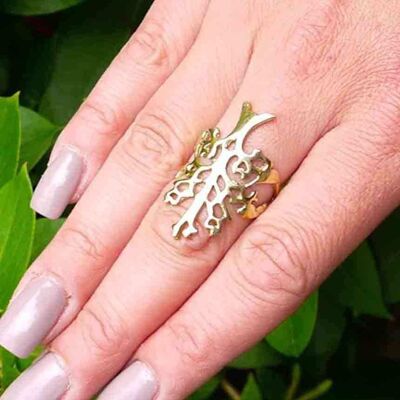 Anello Albero della Vita - Oro
