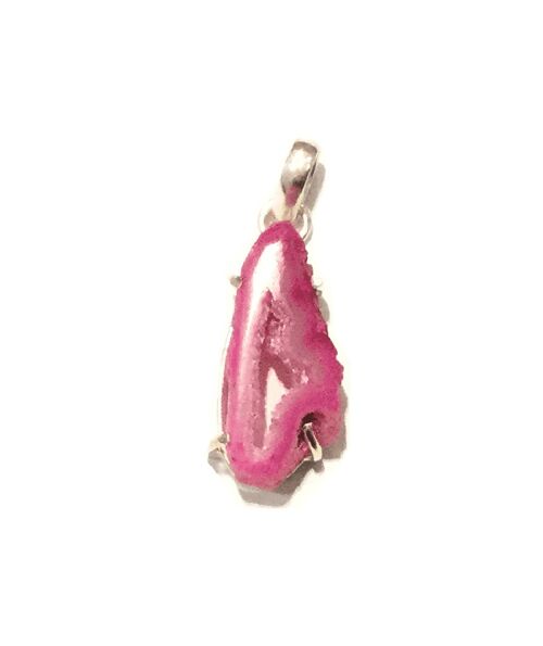 Stone Pendant - Pink