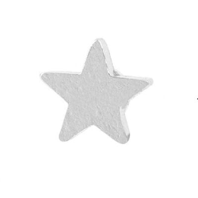 Unisex Magnetic Stud Earring - Silver Star