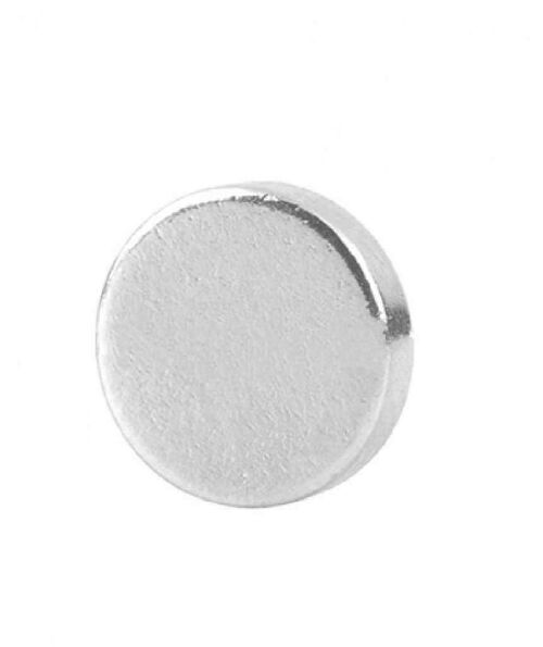 Unisex Magnetic Stud Earring - Silver Circle