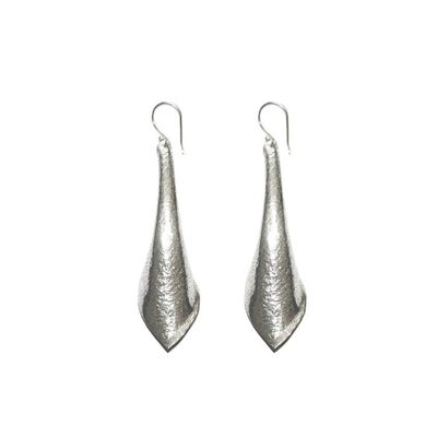 Elegant Drop Earrings - Silver