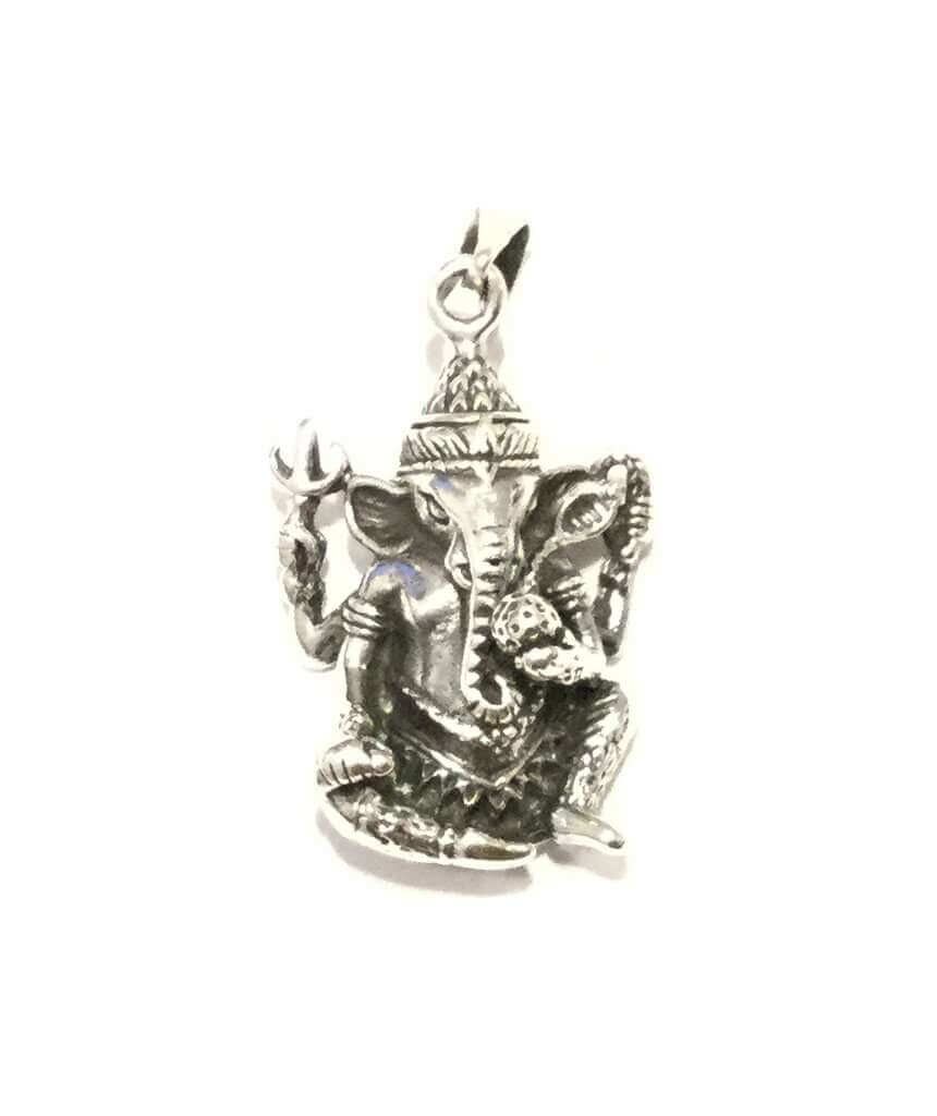 Colgante Señor Ganesha - Plata