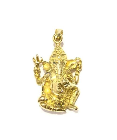 Lord Ganesha Pendant - Gold