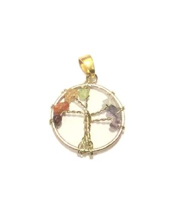 Pendentif Arbre de Vie - Or 1