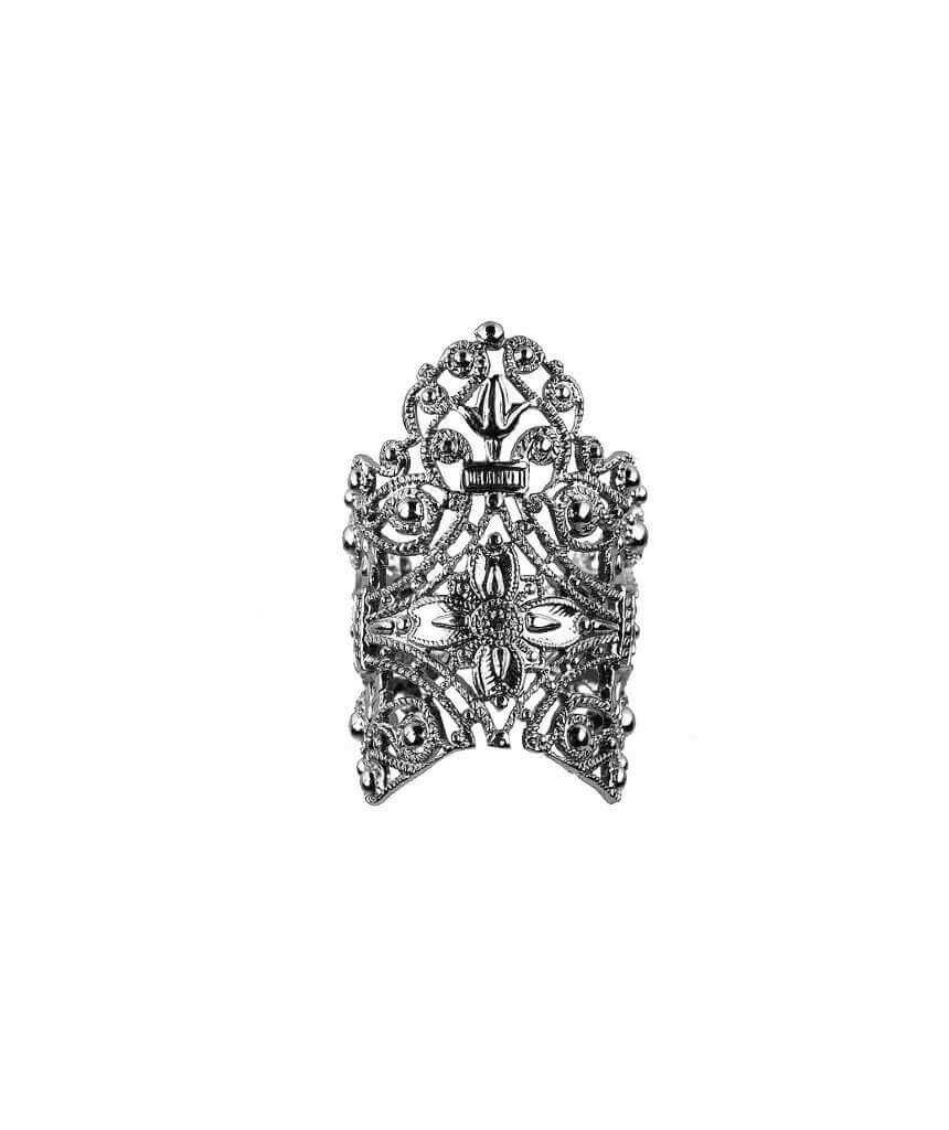 Bague Midi Élégante Premium - Argent