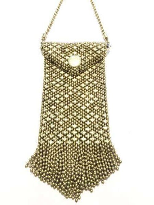Chainmail Bag - Gold Small