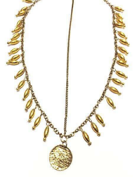 Chaîne de tête à pièce unique - Or