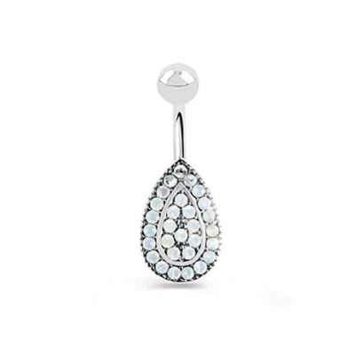 Ethnic Surgical Steel Belly Ring - Style 5