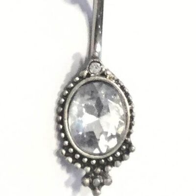 Ethnic Surgical Steel Belly Ring - Style 8