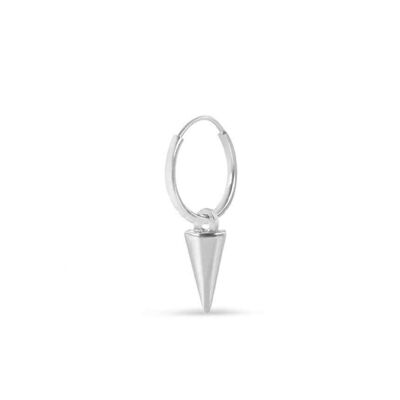 Cerchio in Argento Sterling con Cono - Argento