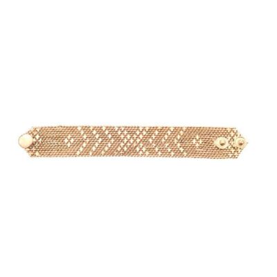 Rose Gold Chainmail Bracelet - Medium