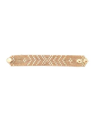 Bracelet en cotte de mailles en or rose - Moyen 1