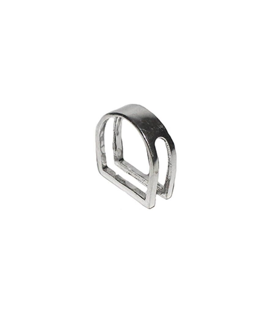 Buy Plain Sterling Silver 5mm Flat Band Thumb Ring Pipe Cut High Polished  Handmade, Size 7.5 at Amazon.in