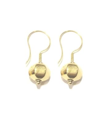 Boucles d'oreilles mini pendantes dorées 1