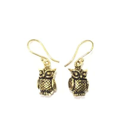 Mini Owl Earrings