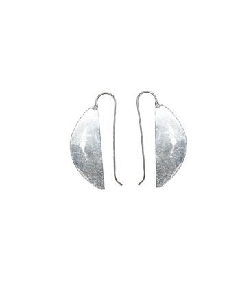 Boucles d'oreilles demi-lune - Argent 1