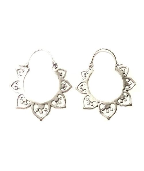 Precious Tiny Hoops - Silver Large