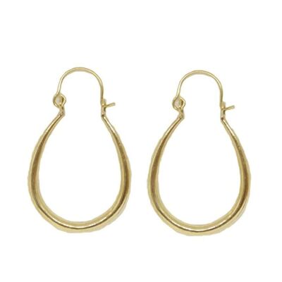 Classic Teardrop Earrings - Gold Medium