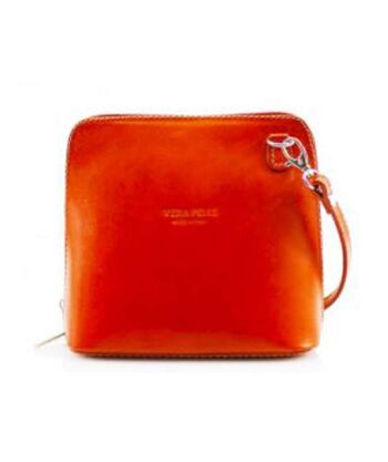 Sac en cuir Vera - Orange 2