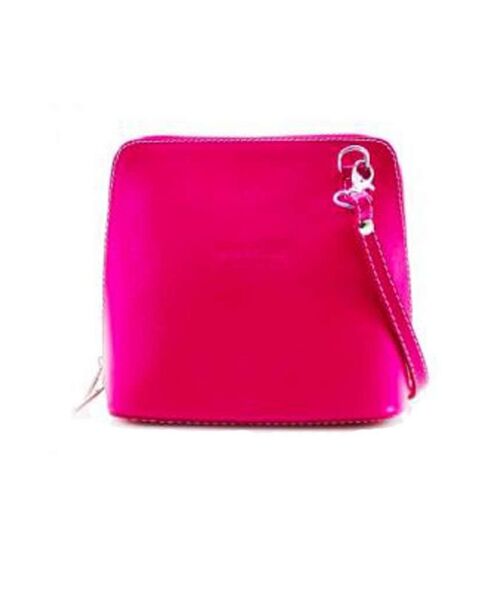 Vera Leather Bag - Pink