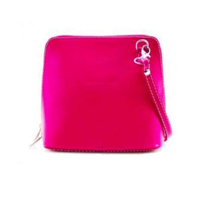 Vera Leather Bag - Pink
