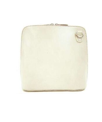 Sac Vera en cuir - Beige 1