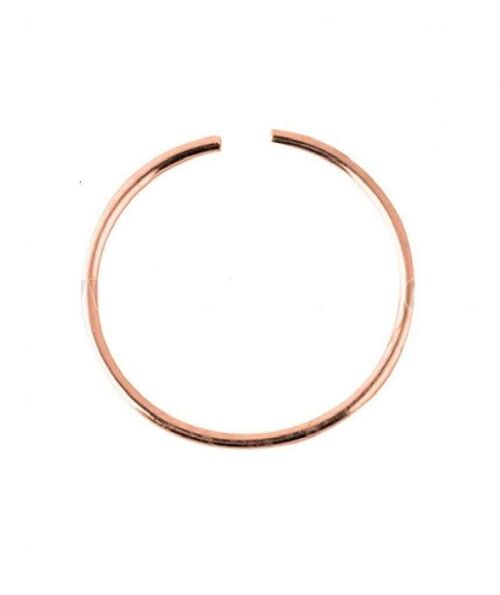 Unisex Classic Rose Gold Nose Ring - Classic Rose Gold Nose Ring