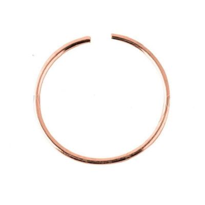Unisex Classic Rose Gold Nose Ring - Classic Rose Gold Nose Ring