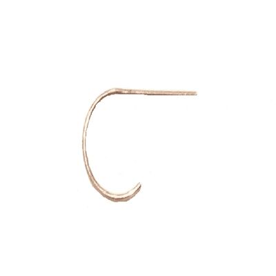Unisex Classic Rose Gold Nose Ring - Simple Rose Gold Nose Ring
