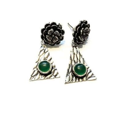 Forrest Fairy Earrings - Green