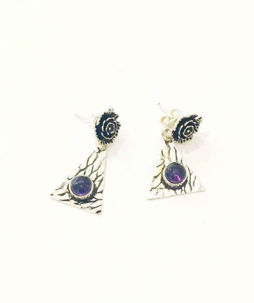 Boucles d'oreilles Forrest Fairy - Violet