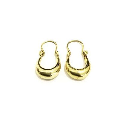Tiny Hoop Earrings - Gold