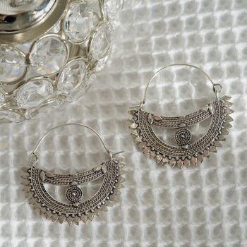 Boucles d'Oreilles Bateau - Or 7