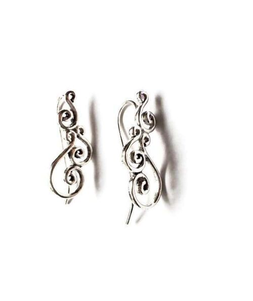 Classic Melody Earrings - Silver