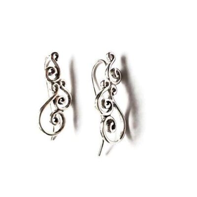 Classic Melody Earrings - Silver