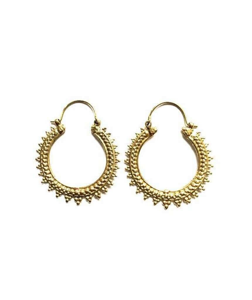 Boucles d'Oreilles Lever du Soleil - Or