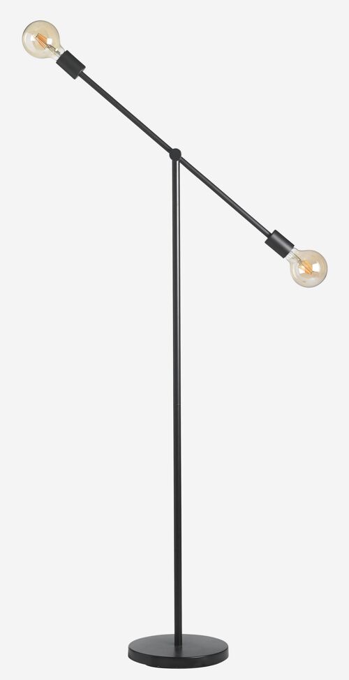 Planets black floor lamp