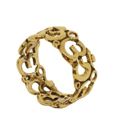 Gold OM Ring