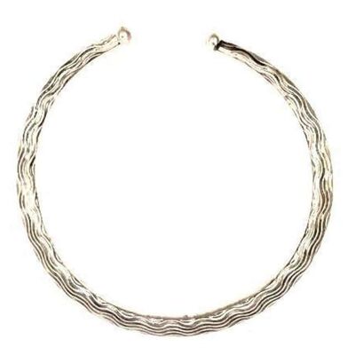 Arabian Nights Choker Necklace - Silver