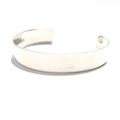 Simple Bangle Bracelet - Silver