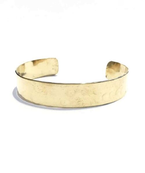 Simple Bangle Bracelet - Gold