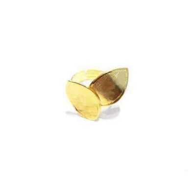 Anillo de hoja premium