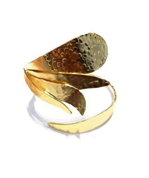 Premium Hammered Bracelet - Gold