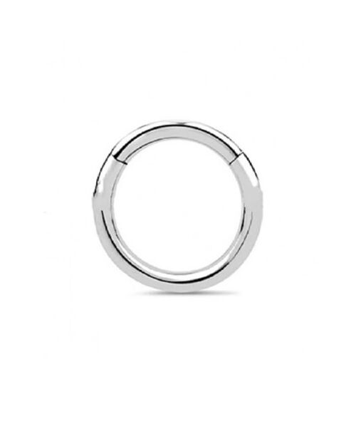 Surgical Steel Hinged Septum - Silver 10mm