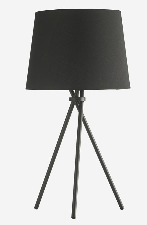 Tipi black table lampp